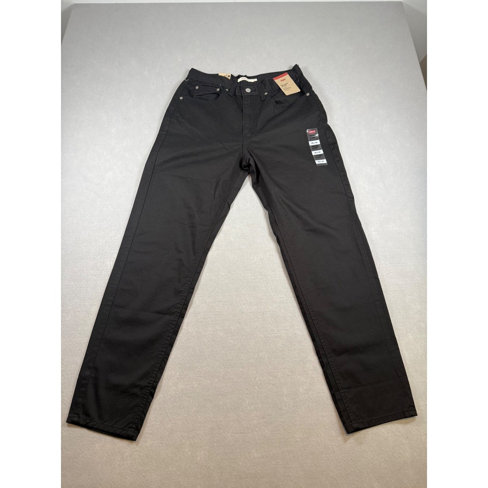 Levis 80s Mom Jeans Black High Rise Tapered Leg Denim Pants 30x30 NWT